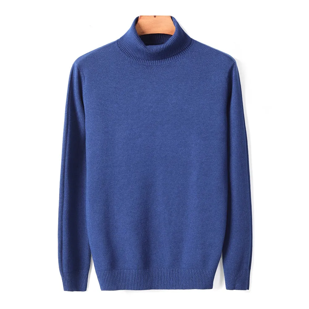 Men's Warm Turtleneck Sweater