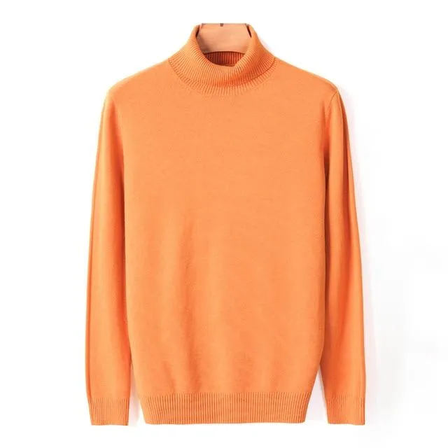 Men's Warm Turtleneck Sweater