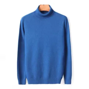 Men's Warm Turtleneck Sweater