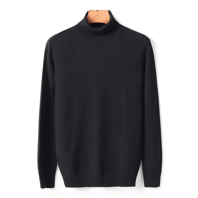 Men's Warm Turtleneck Sweater