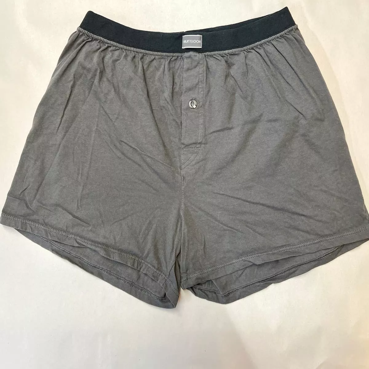 Men's  •Fruit of the Loom• Men's Cotton Knit Boxer Shorts