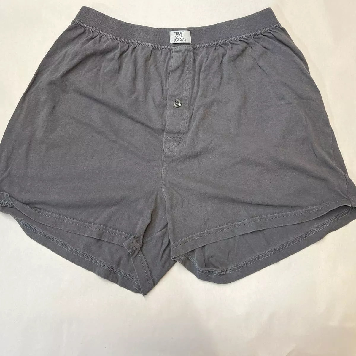 Men's  •Fruit of the Loom• Men's Cotton Knit Boxer Shorts