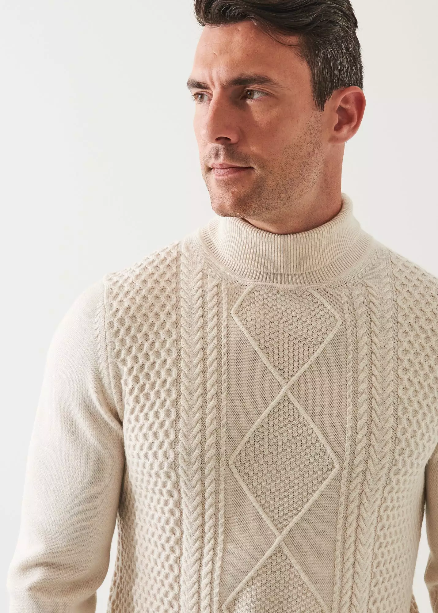 MERINO TEXTURED KNIT SWEATER