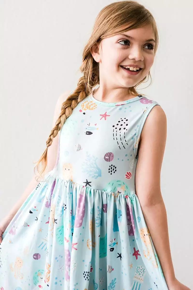 Mila & Rose - Happy As a Clam Tank Dress