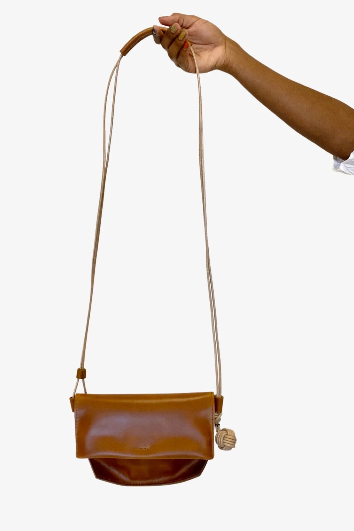 Mini k(not) Messenger in Cognac