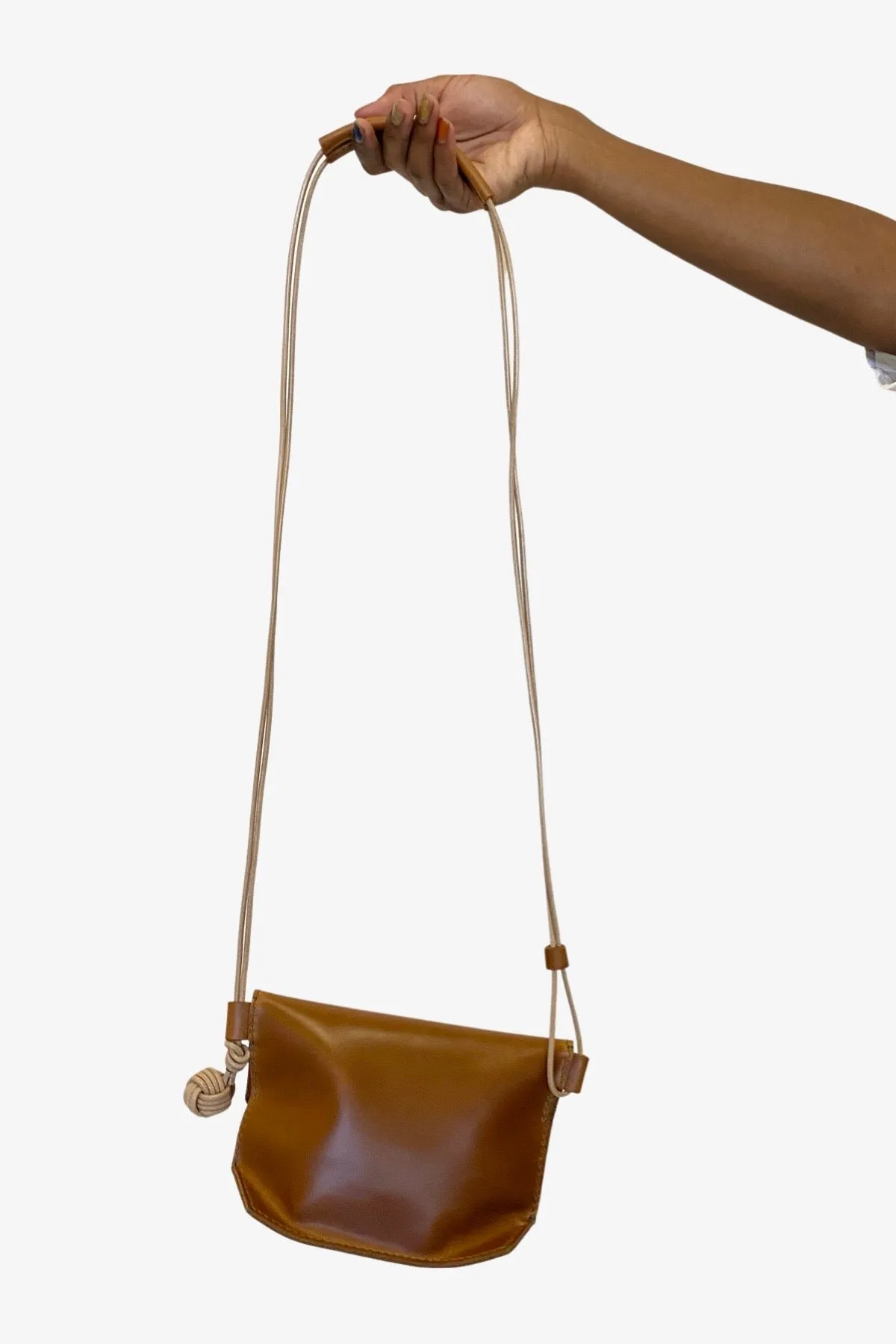 Mini k(not) Messenger in Cognac