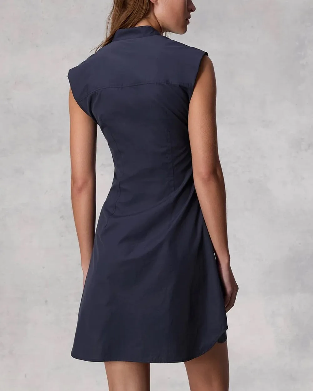 Navy Louisa Sleeveless Dress