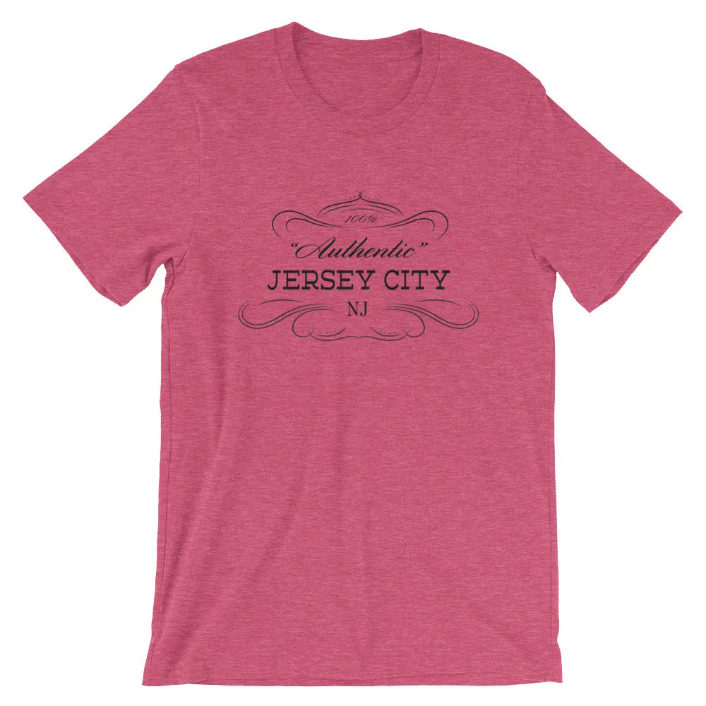 New Jersey - Jersey City NJ - Short-Sleeve Unisex T-Shirt - Authentic