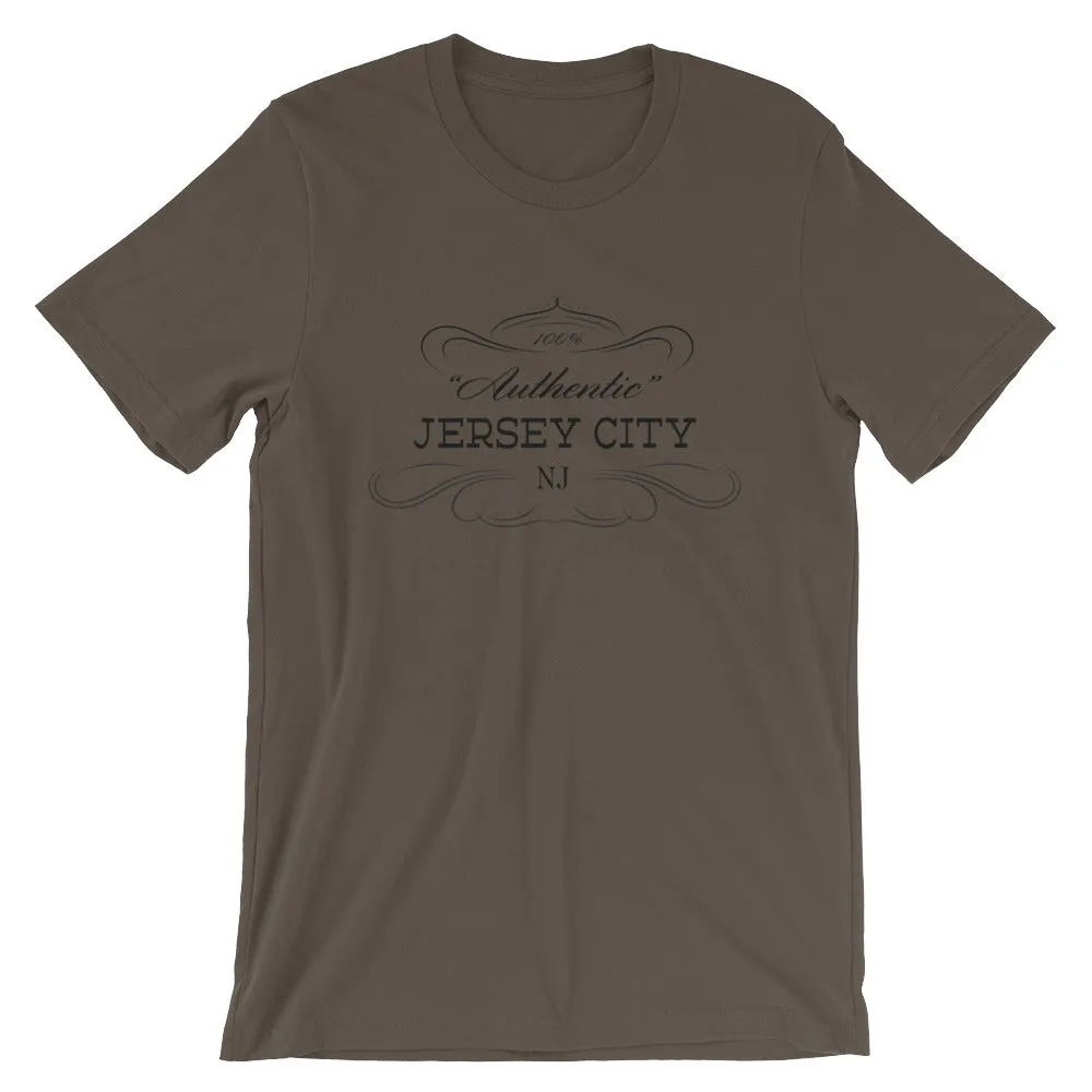 New Jersey - Jersey City NJ - Short-Sleeve Unisex T-Shirt - Authentic