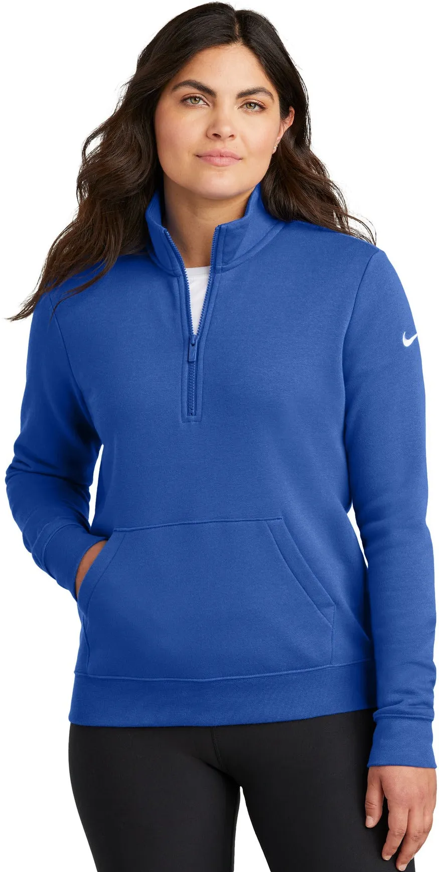 Nike Ladies Club Fleece Sleeve Swoosh