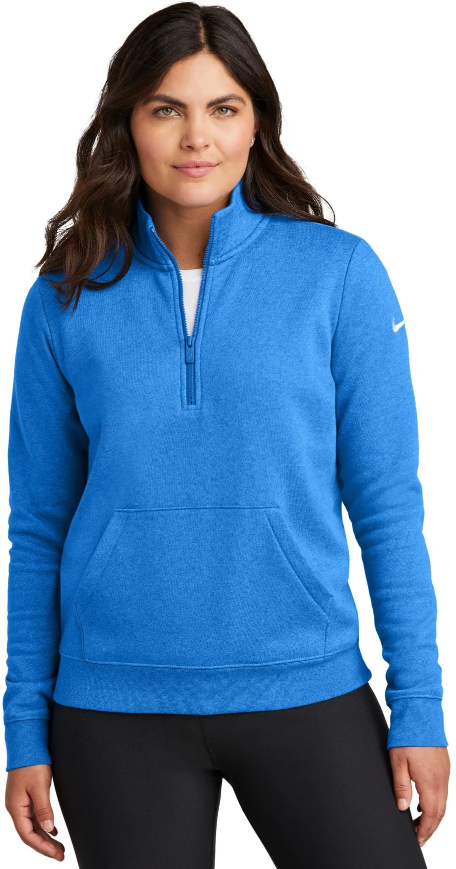 Nike Ladies Club Fleece Sleeve Swoosh