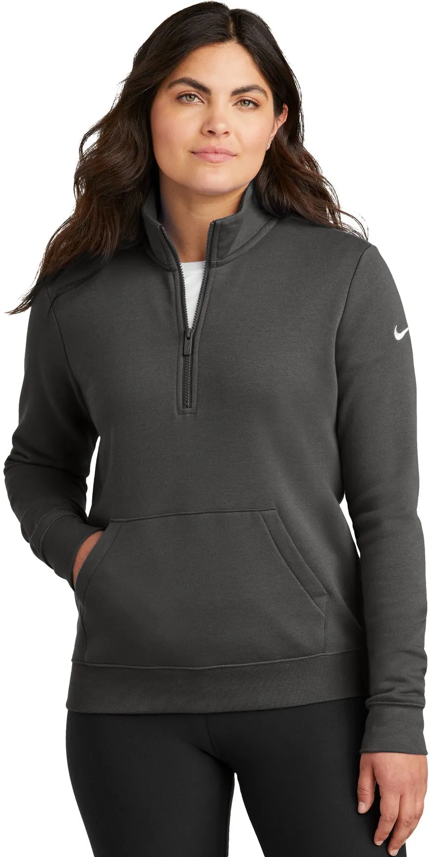 Nike Ladies Club Fleece Sleeve Swoosh