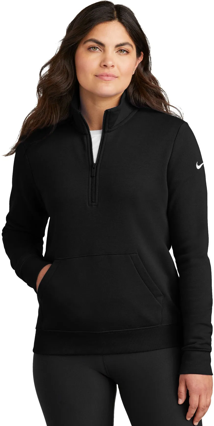 Nike Ladies Club Fleece Sleeve Swoosh