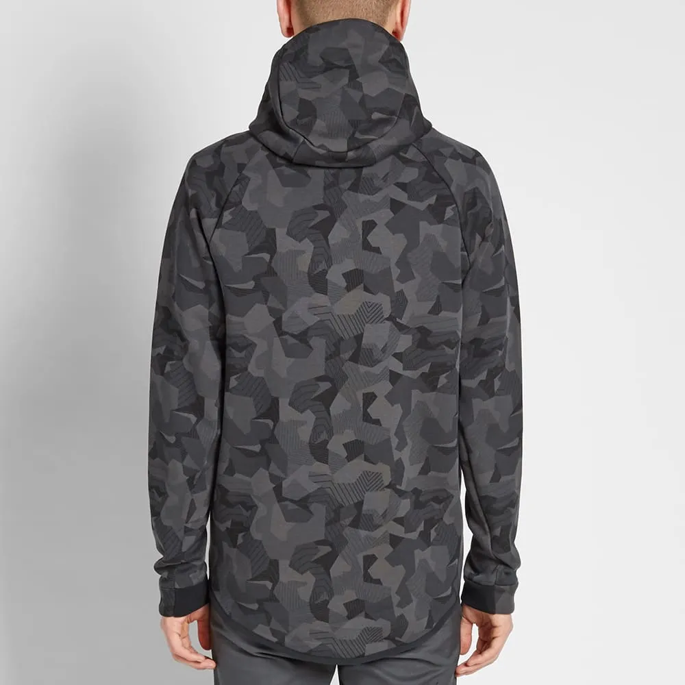 Nike Tech Fleece Camo WindrunnerAnthracite & Black