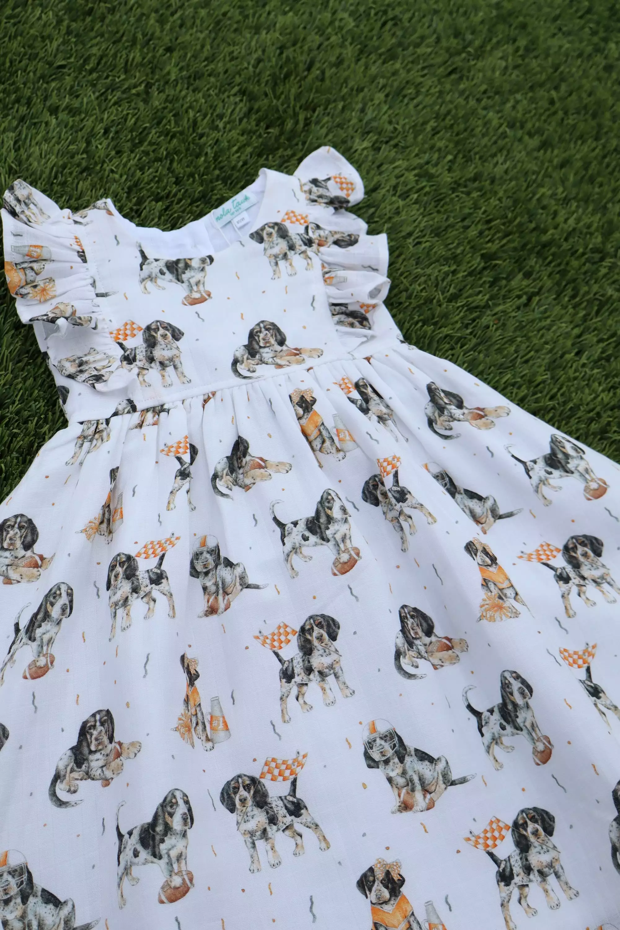 Nola Tawk - Most Valuable Pup Tennessee Muslin Dress