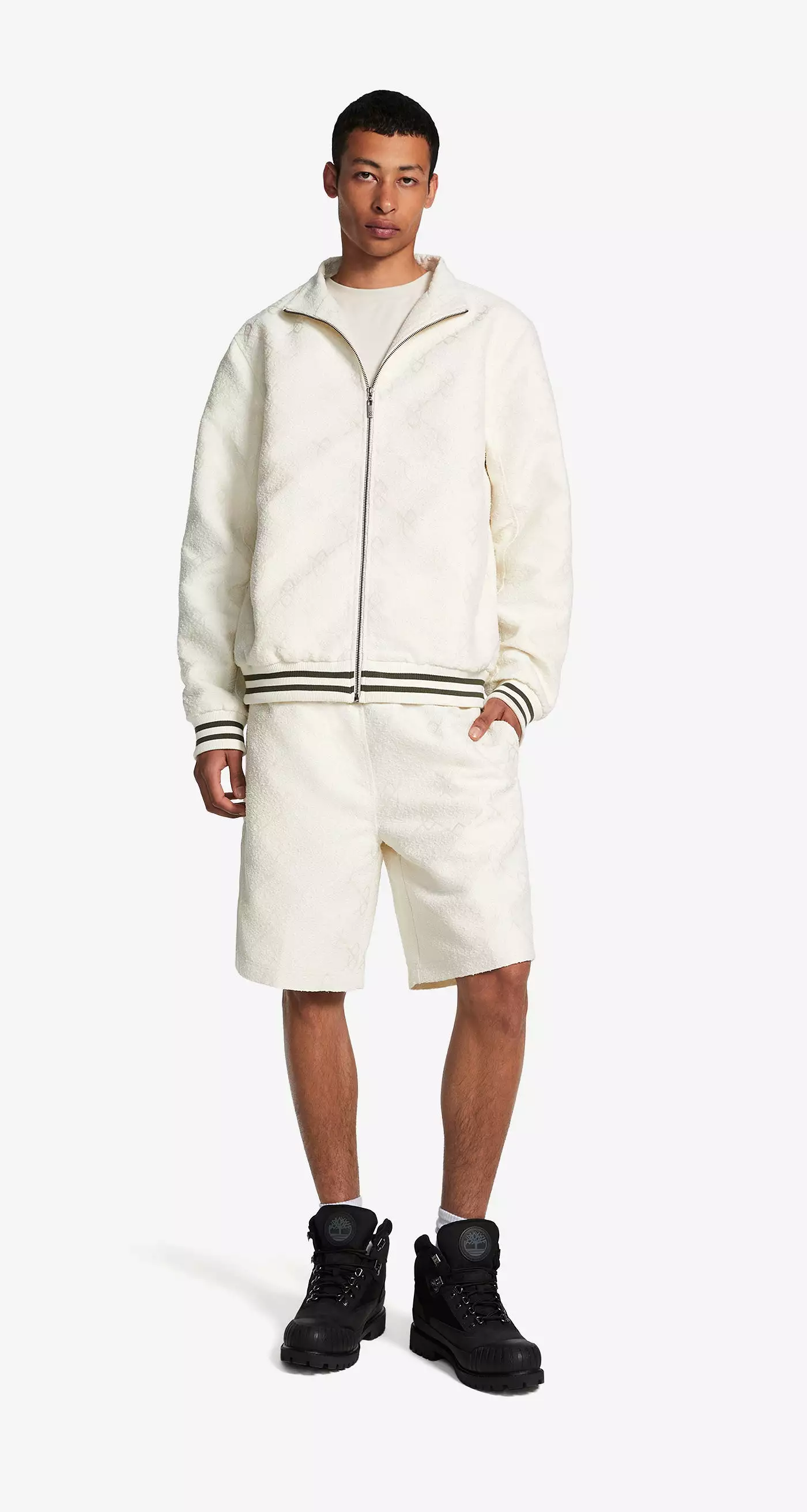 Off White Shakir Shield Boucle Short