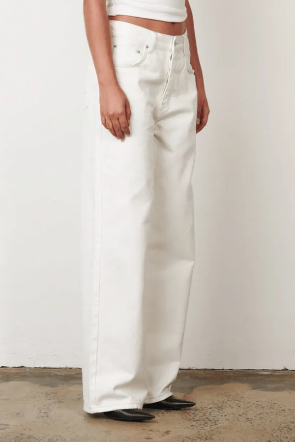 Perry Denim Geisha White