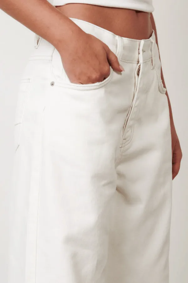 Perry Denim Geisha White