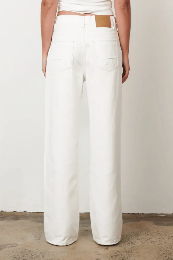 Perry Denim Geisha White