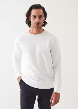 PIMA COTTON FRENCH TERRY RAGLAN SWEATSHIRT