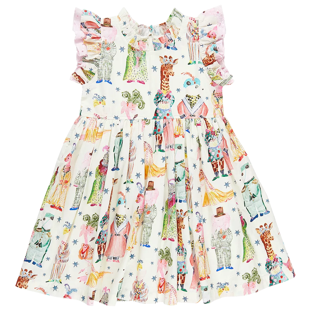 Pink Chicken - Circus Animals Leila Dress