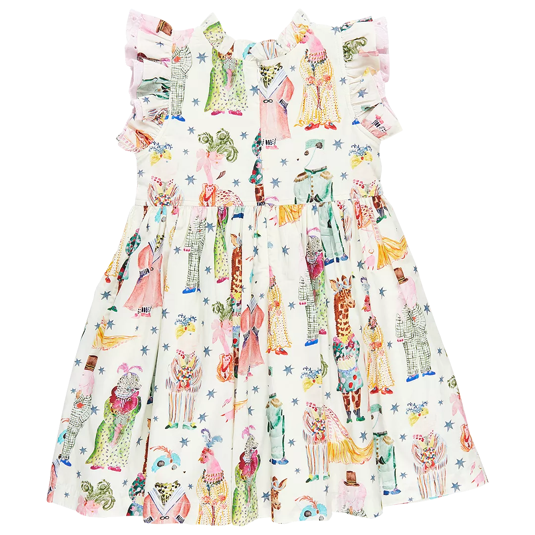 Pink Chicken - Circus Animals Leila Dress