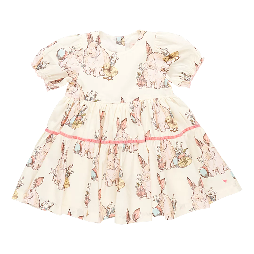 Pink Chicken - Maribelle Dress Bunny Friends