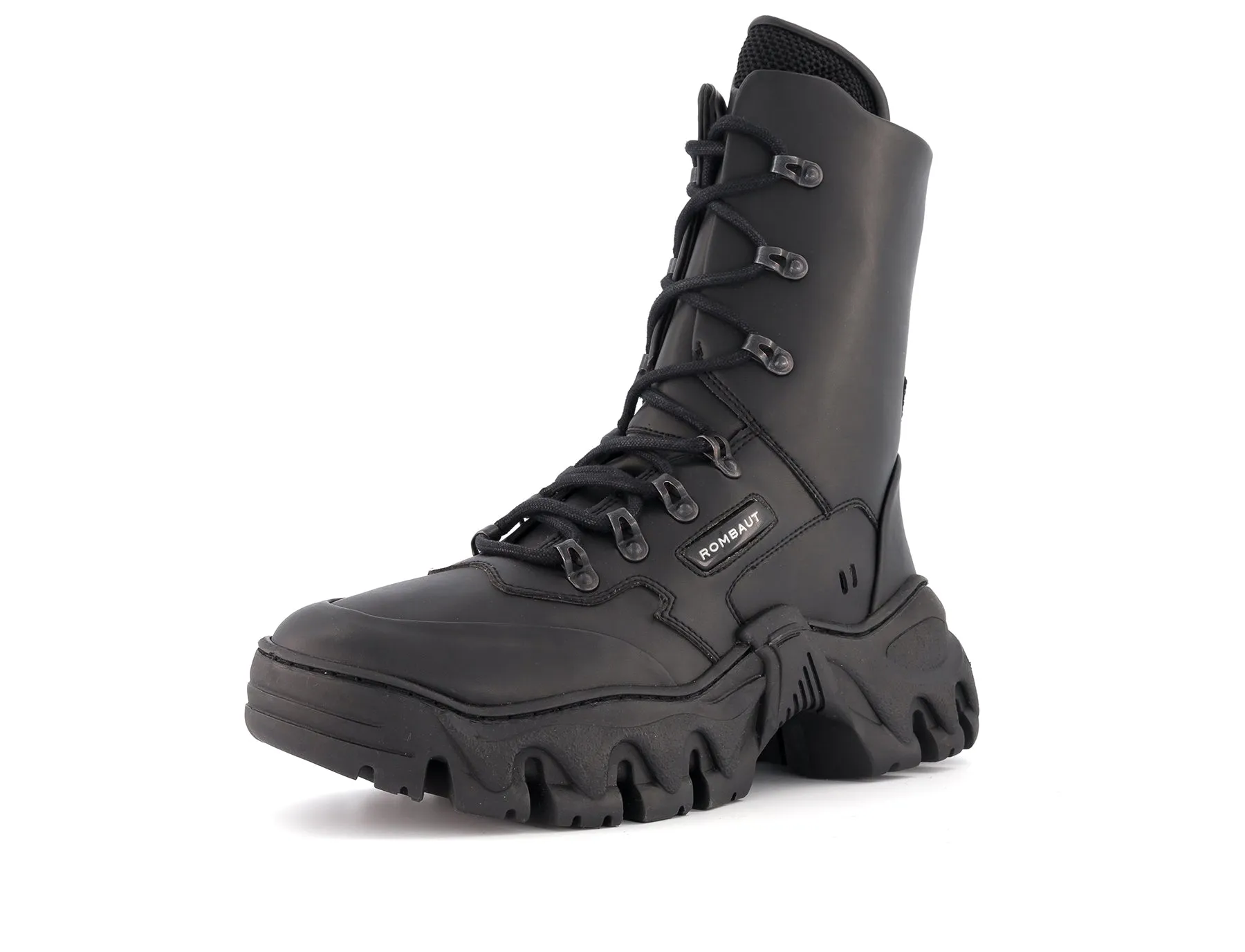 POLITIE MID SNEAKER BOOT APPLE BLACK