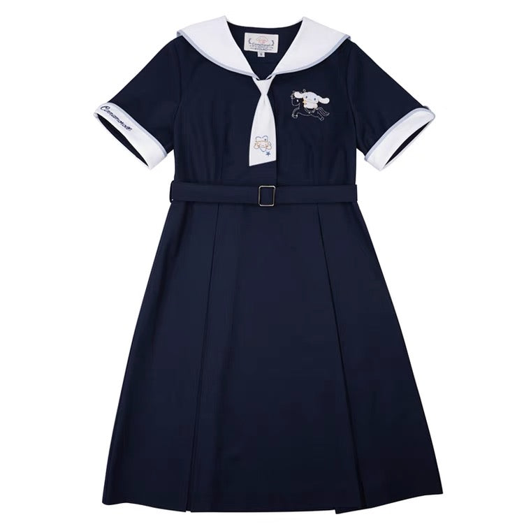 Pre-order Sanrio collaboration 2021 SS Cinnamoroll short sleeve seifuku dress