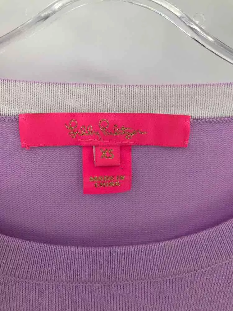 Pre-Owned Lilly Pulitzer Purple Size XS Sweater