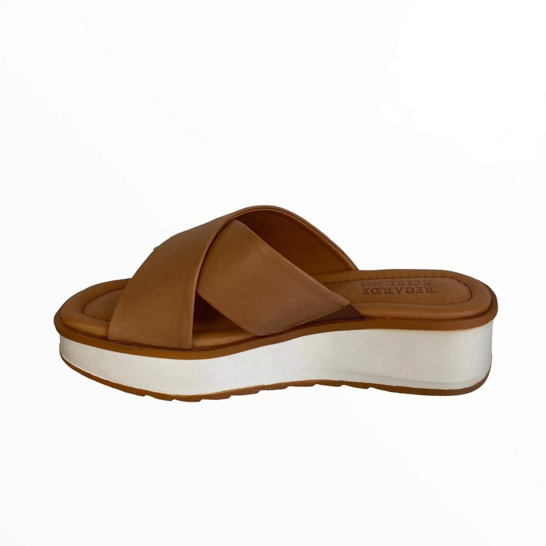 Regarde Le Ciel Walnut Mule Sandal