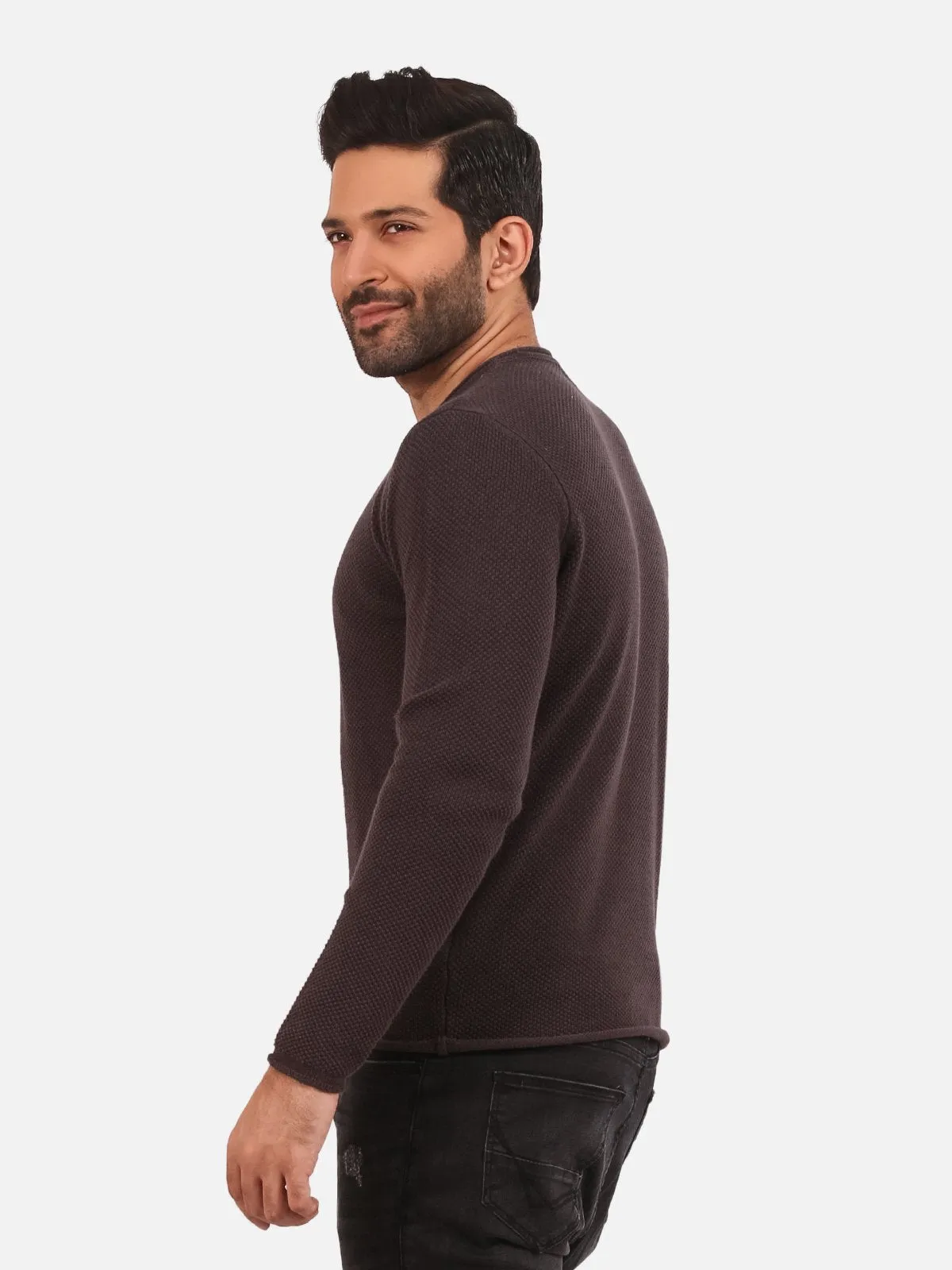 Regular Fit Crew Neck Sweater - FMTSWT20-003