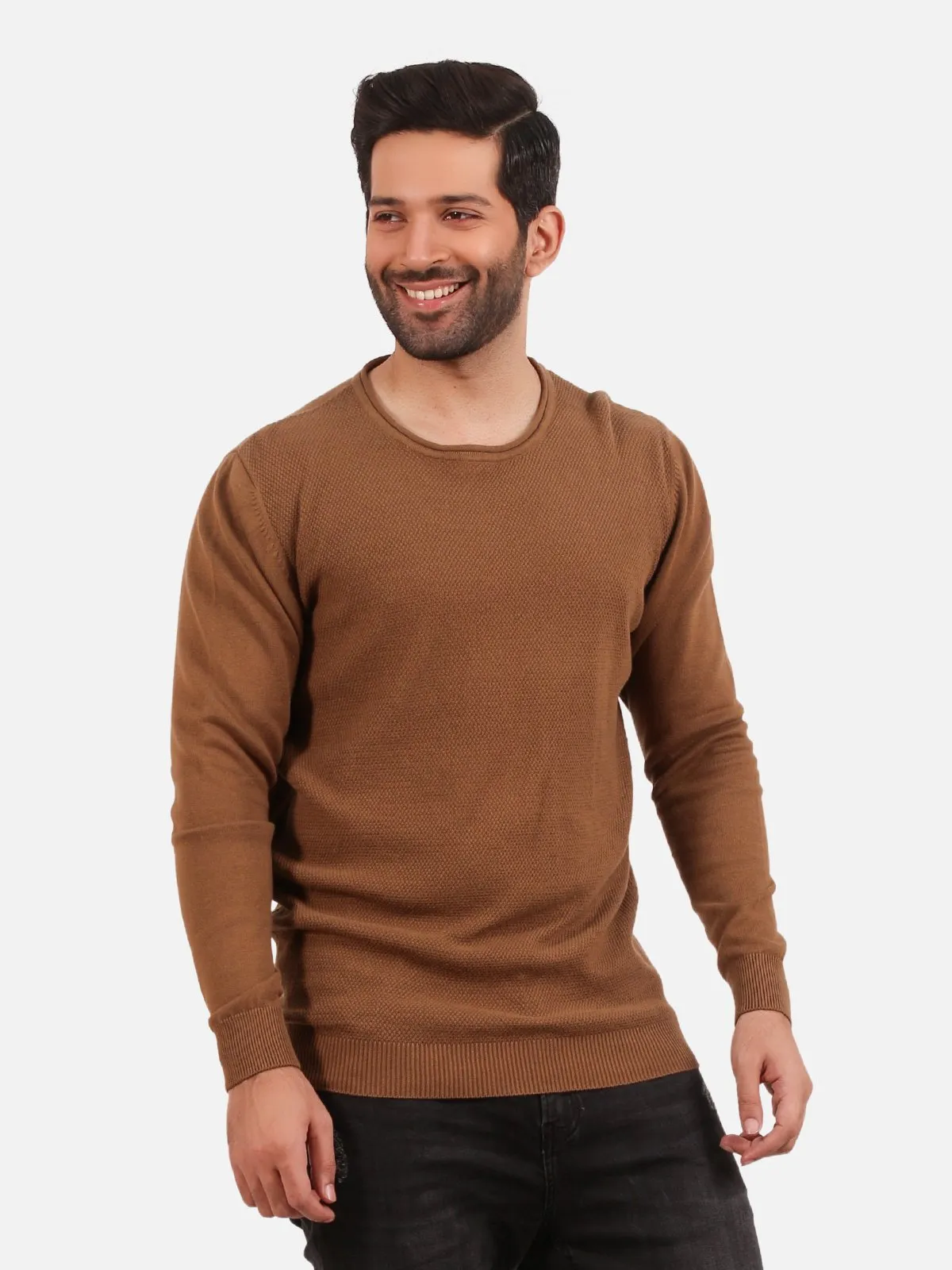 Regular Fit Crew Neck Sweater - FMTSWT20-004