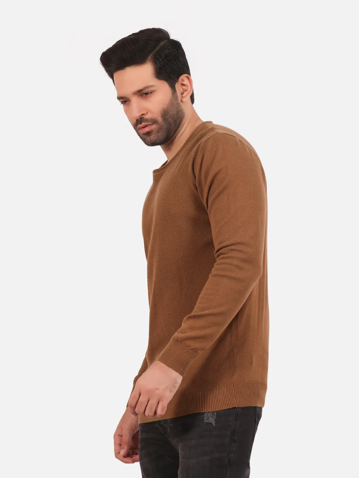 Regular Fit Crew Neck Sweater - FMTSWT20-004