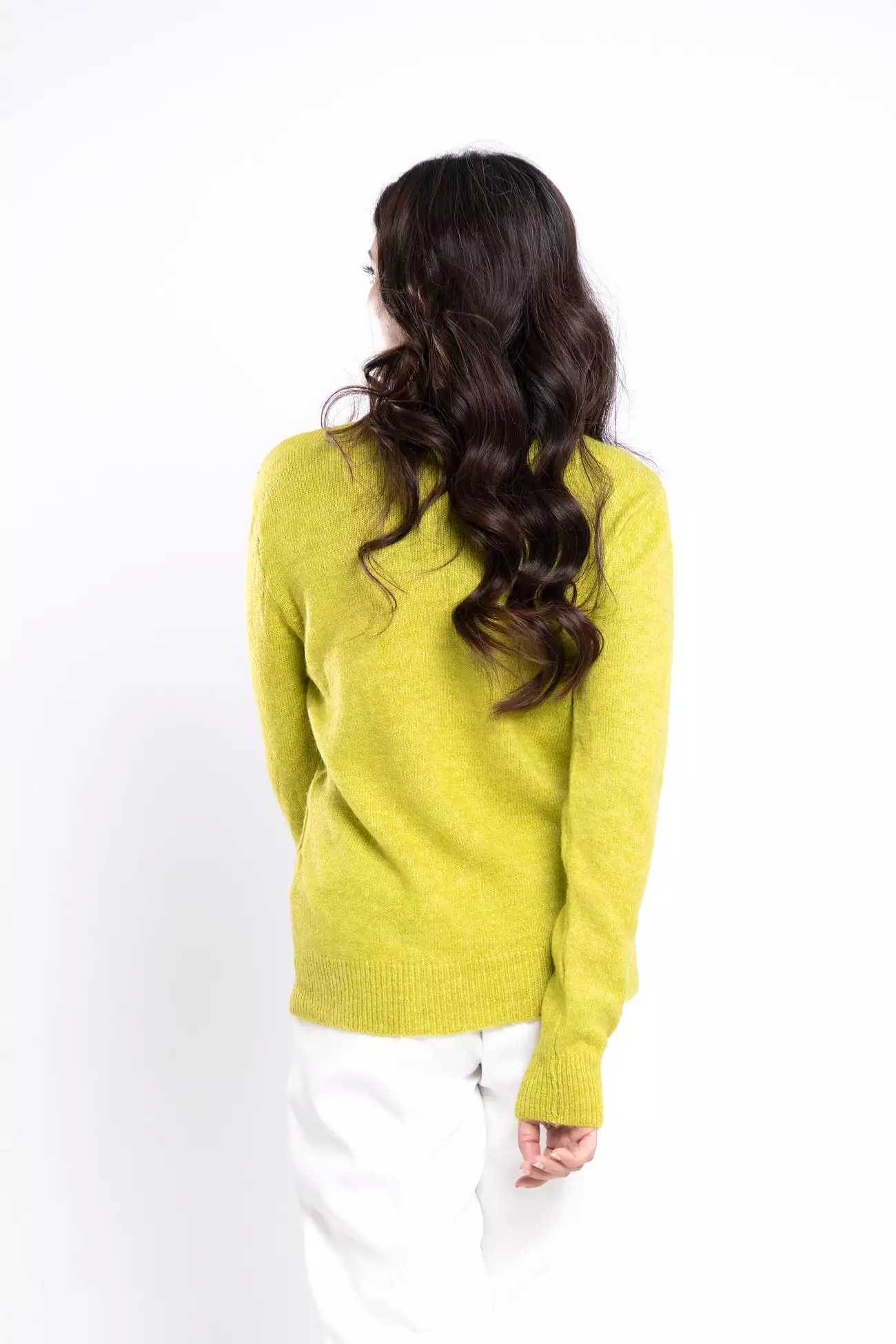 RIB KNIT LONG SWEATER