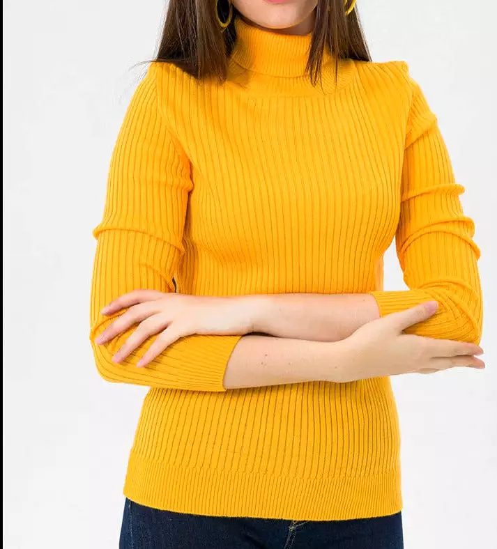 RIB KNIT SWEATER