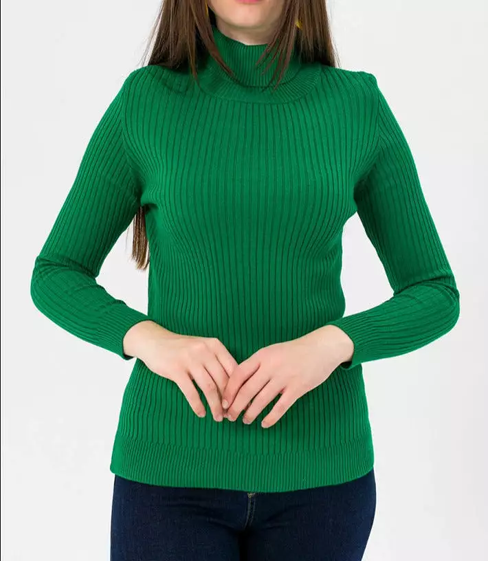 RIB KNIT SWEATER