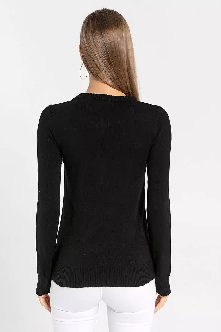 ROUND NECK SWEATER