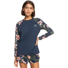 Roxy - Printed Rashguard Women mood indigo