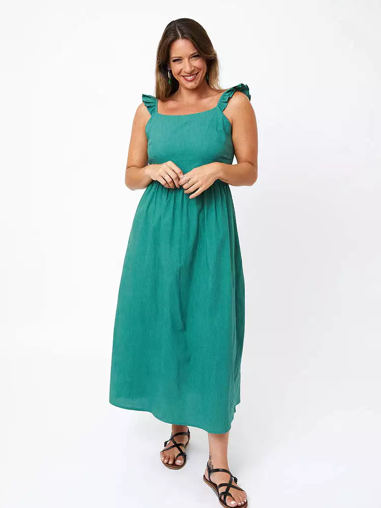 Ruffle Maxi Dress