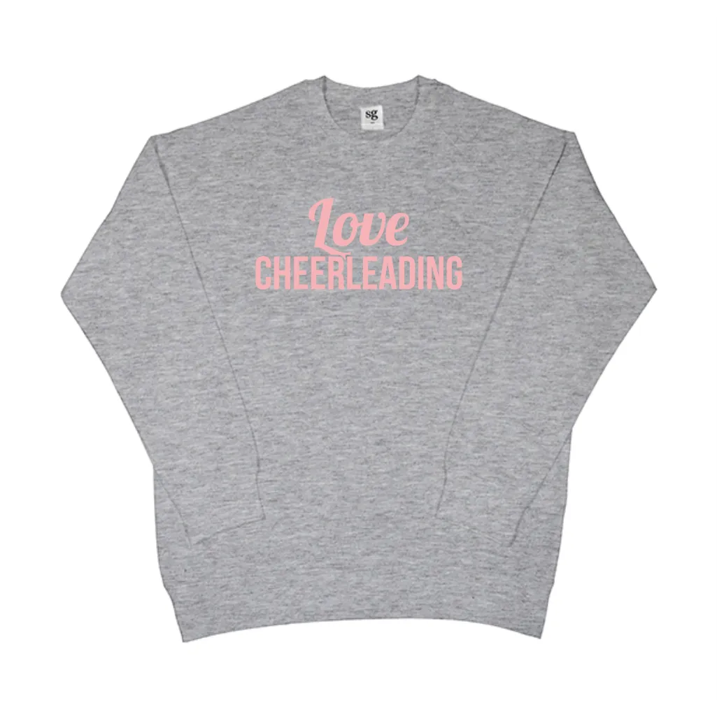 SG Love Cheerleading sweatshirt