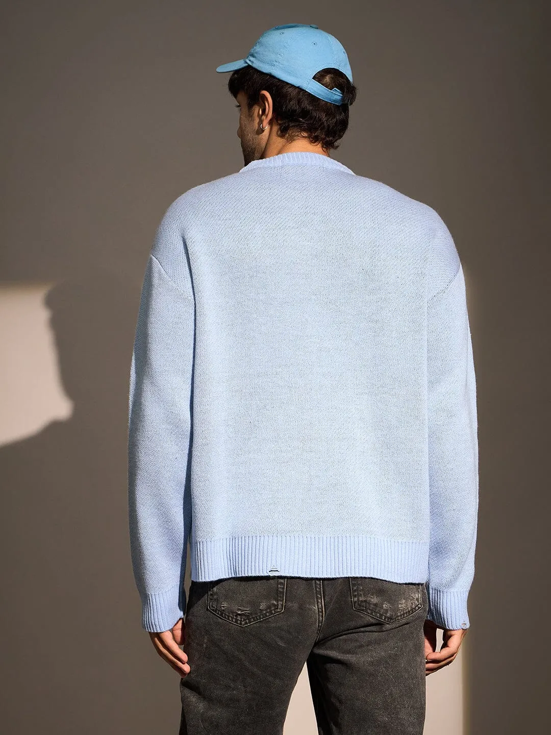 Sky Anime Oversized Sweater