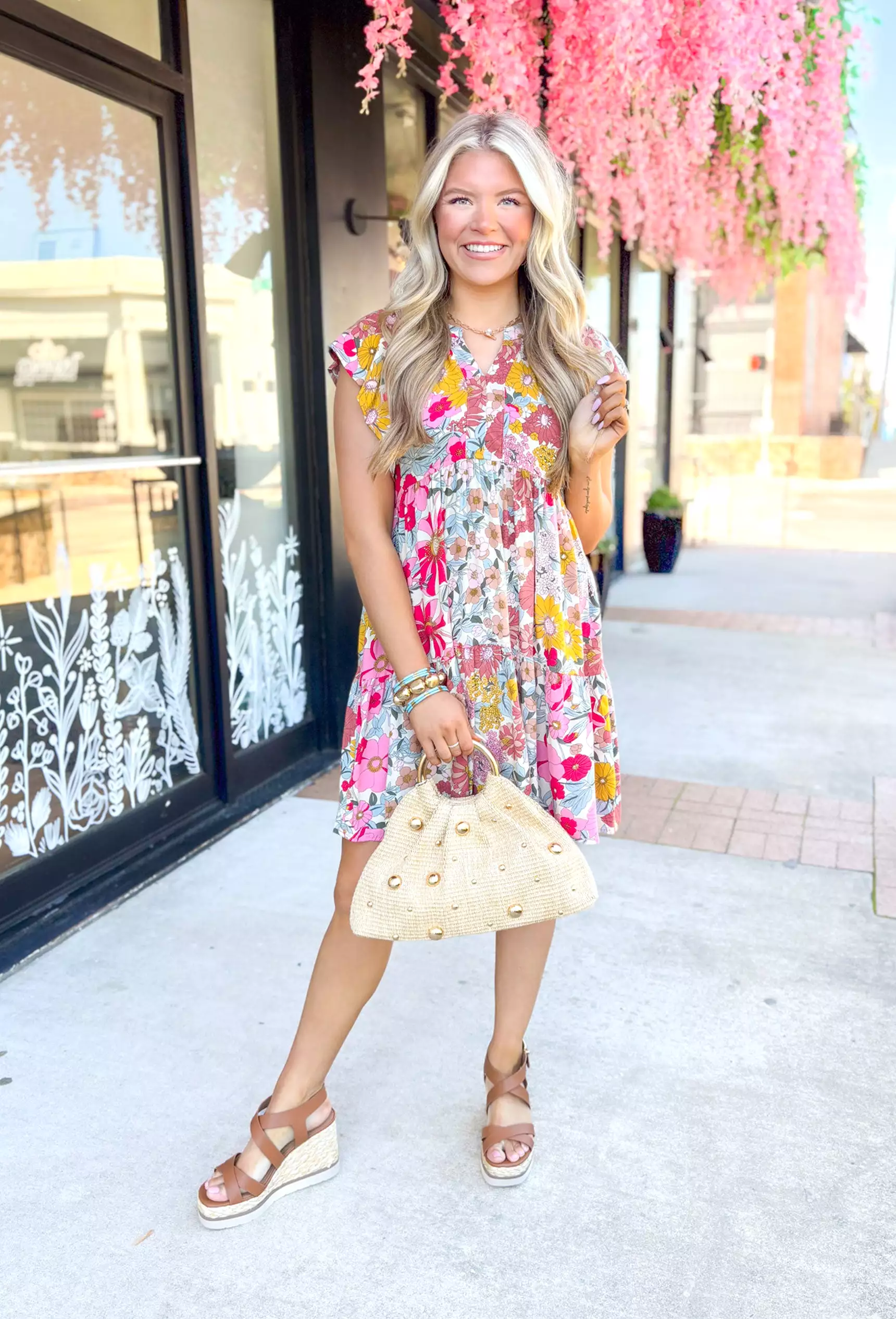 Spring Fever Floral Dress