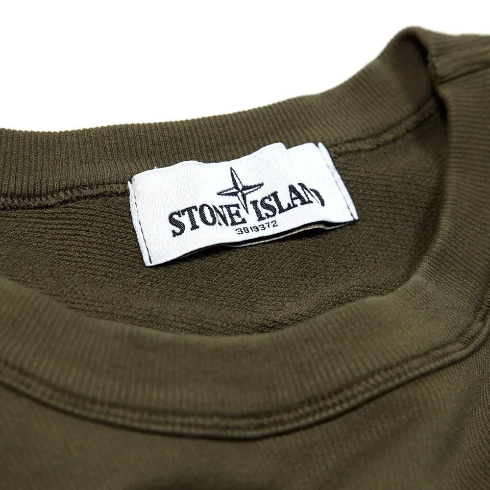 Stone Island Jersey CrewMilitary Green