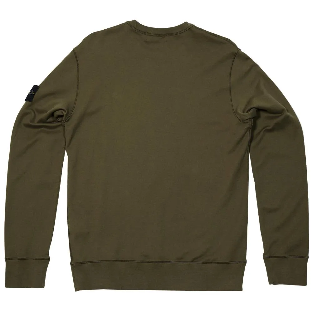 Stone Island Jersey CrewMilitary Green