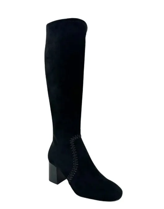 The Crochet Stitch Tall Boot in Black