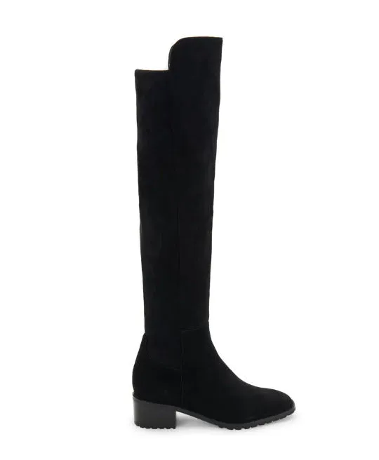 The Tall Over the Knee Boot in Black