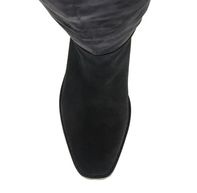 The Tall Over the Knee Boot in Black