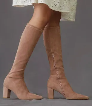 The Tall Stretch Boot in Taupe