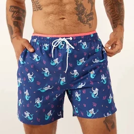 The Triton Of The Seas 5.5 inch Swim Shorts